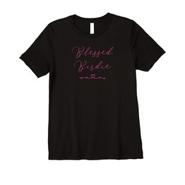 Womens Blessed Birdie Premium T-Shirt