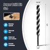 WOBLLMX 15/16'' x 12'' Auger Drill Bit for Wood, Hex