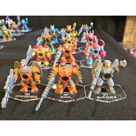 Acrylicbases.net Laser Beasts Series 12 Acrylic Bases 77 Thru 88 **No Toy Included* Battle Beasts