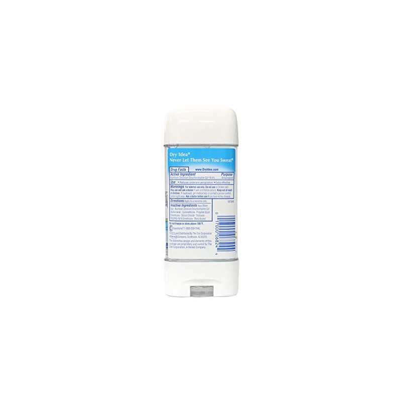 Dry Idea Advanced Dry Antiperspirant & Deodorant Clear Gel, Powder