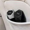 2Pcs Car Trash Can with Lid Waterproof Decorative Automotive Portable