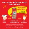 Horizon Organic Shelf Stable 1% Lowfat Chocolate Milk Box, USDA