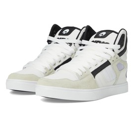 Osiris Men's Clone White/Black/White 12 Medium