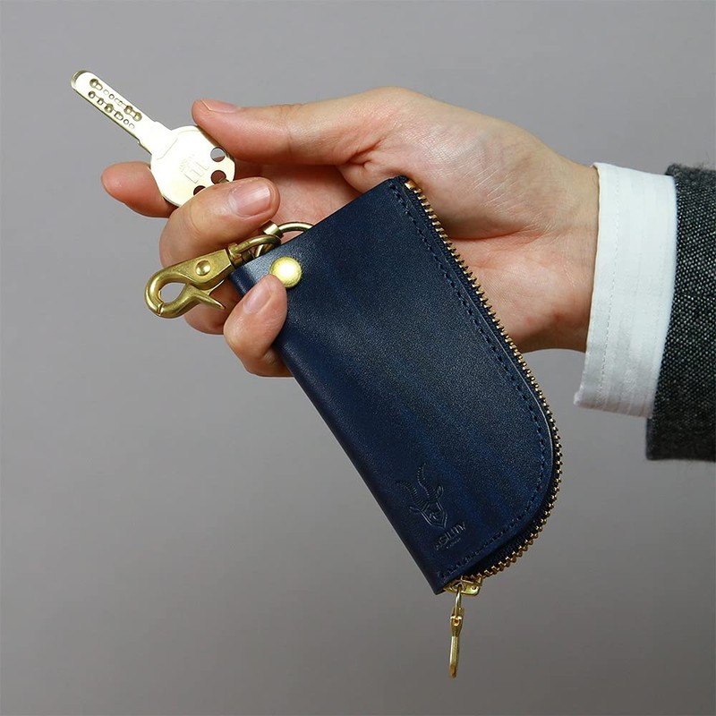 アジリティアッファ(AGILITY affa)『ピモン』キーケース L字 おしゃれ プレゼント L字 本革 レザー 革の宝石 キーリング