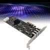 4 Port USB 3.0 PCIE Card 4 Dedicated 5Gbps Channels