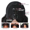 Short Bob V Part Wig Real Hair Wig Straight Bib
