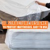 Queen Plastic Mattress Bag for Moving and Storage Protector Cover