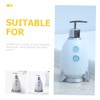 Mikinona Large Capacity Shampoo Dispenser Soap Bottle Pump Bathroom Lotion