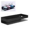 30cm Matt Black Shelf Stainless Steel Bathroom Shelf Kitchen Storage
