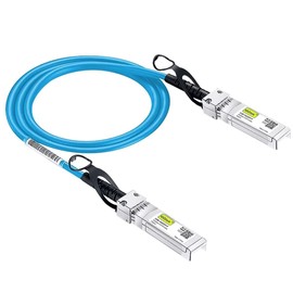 [Blue] 10G SFP+ DAC Cable 0.5 m (1.65 ft), Twinax SFP+ Cable for Ubiquiti UniFi