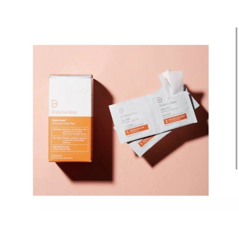 Dr. Dennis Gross Alpha Beta Extra Strength Daily Face Peels.