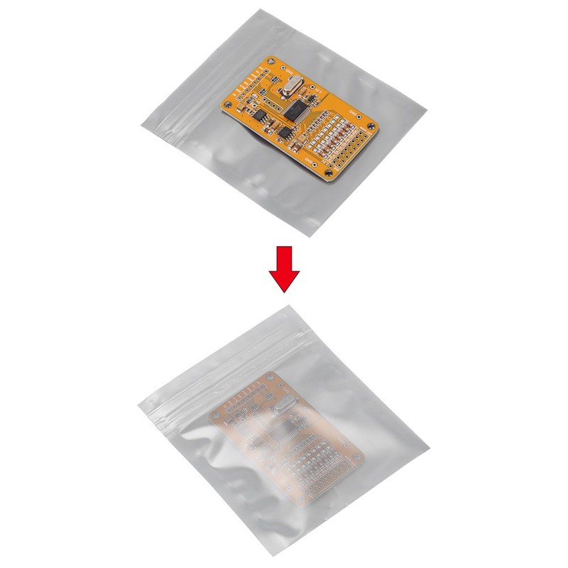 100pcs Anti-Static Resealable Bags for SSD Hard Drives Electronic Device