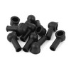 uxcell Terminal Insulating Covers 12mm x 8mm 10 Pcs Black