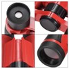 sourcing map Binoculars 5X30 Compact Foldable Binoculars Shockproof Red with
