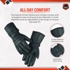 Daniel Smart Men Leather Gloves – Economy Leather Motorcycle Gloves