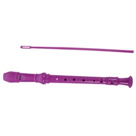Abaodam Flauta Musical Soprano 8 Agujeros De Abs Con Limpieza y Bolsa De Transporte