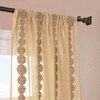 HPD Half Price Drapes SHCH-EMBOCS3595-84 Embroidered Sheer Curtain (1 Panel),