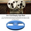 1/4 7 Inch Empty Tape Reel Aluminum Alloy 2 Holes