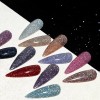 Esmalte Uñas Gel Diamante Reflectante Brillante Purpurina