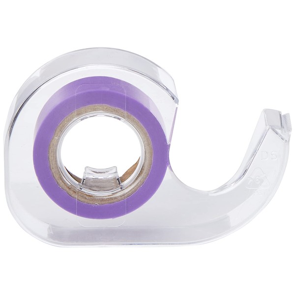 Lee Products Co. Removable Highlighter Tape, 1/2" Wide x 393" Long, With Refillable Dispenser, Purple (13480)