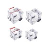 TonJin 35pcs Artificial Ice Cubes Crystal Clear Imitation Acrylic Square