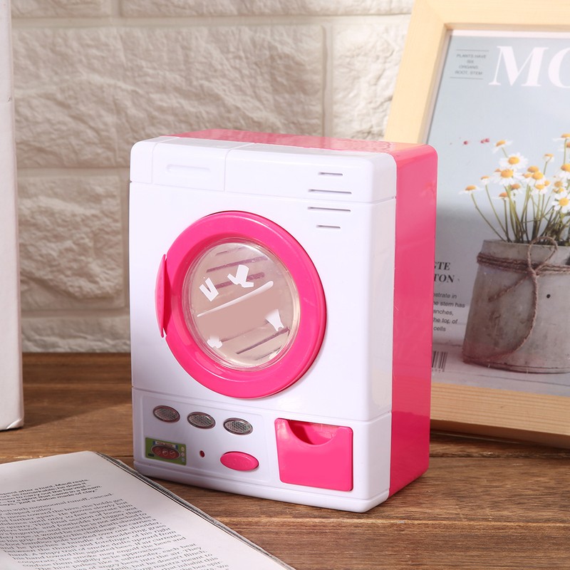 Simulation Electric Iron Washing Machine Household Appliance Educational Toys Play