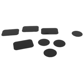 Etiqueta adhesiva magnética, práctica 8PCS Etiqueta adhesiva universal grande de placas de metal para teléfono móvil para tabletas para teléfonos inteligentes para dispositivos GPS