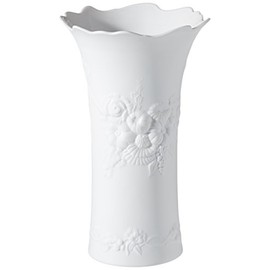 Goebel Vase 18 cm Flora weiss 14-000-52-5