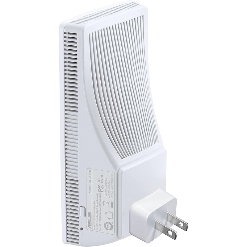ASUS RP-AX58 AX3000 Dual Band WiFi 6 (802.11ax) Range Extender,