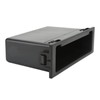 Car Stereo Radio Storage Box Black Large Storage Space Dash
