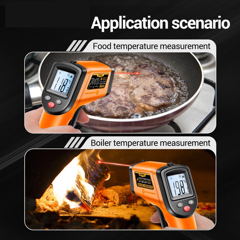 ANENG ANENG TH201 -50℃～400℃ /-58℉～752℉ Non-Contact Infrared Thermometer IR Thermometer