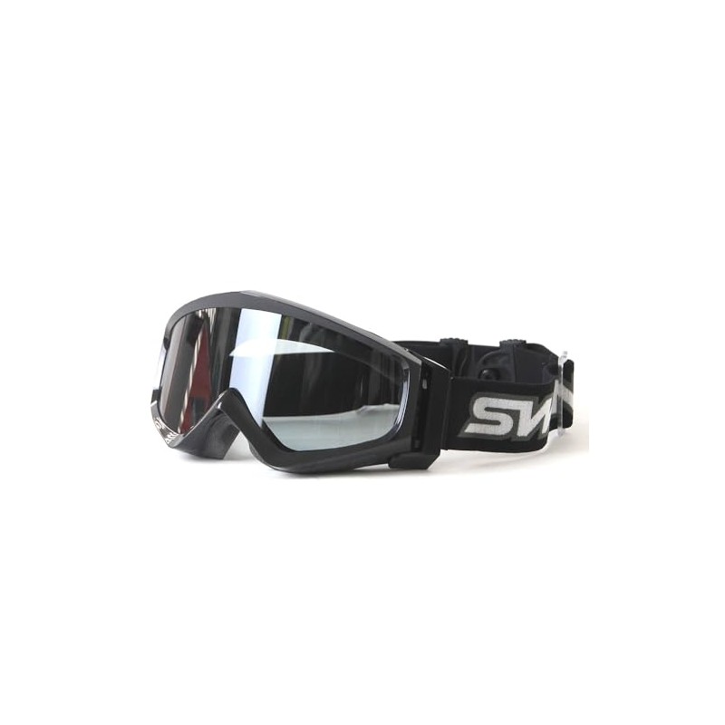 Swans GUEST-H HOOD Goggles, Compatible with Glasses, Helmet Compatible