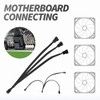 LitOrange 2 Pack 4 Pin PWM Fan Splitter Cable,Y Splitter