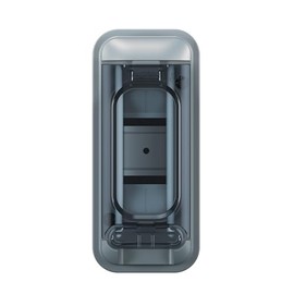 LEGRAND, Plexo S 601882 Wet Room Distributor, Surface-Mounted Distributor, Protection Rating: IP65-IK07, 1 Row, 2 Modules, Dimensions: 170 x 75 x 106 mm (H x W x D)