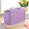 IGNPION 72 Slots Inserting Drawing Pencil Case Large Capacity Multi-Layer