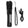LED Bright Flashlight COB Work Light USB Rechargeable IPX4 Outdoor