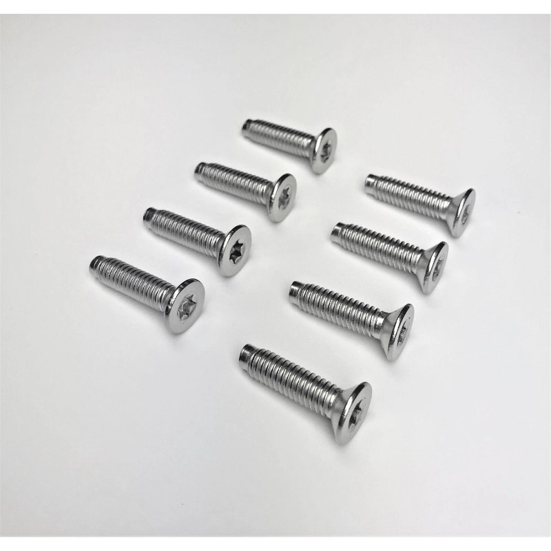 Jeep bay 8 ea 1987-2004 STAINLESS STEEL Tail Gate Torx