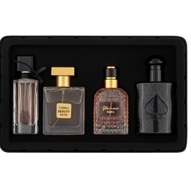 Flower Stories Women's Perfume Set: 4 floral and fruity fragrances in a gift box, 105ml total (3.5oz). Perfect for gifting or personal use, elegant and timeless scents for any occasions