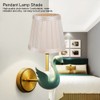 6PCS Modern Simple Chandelier Pendant Lamp Shade Cover Fabric Lampshade