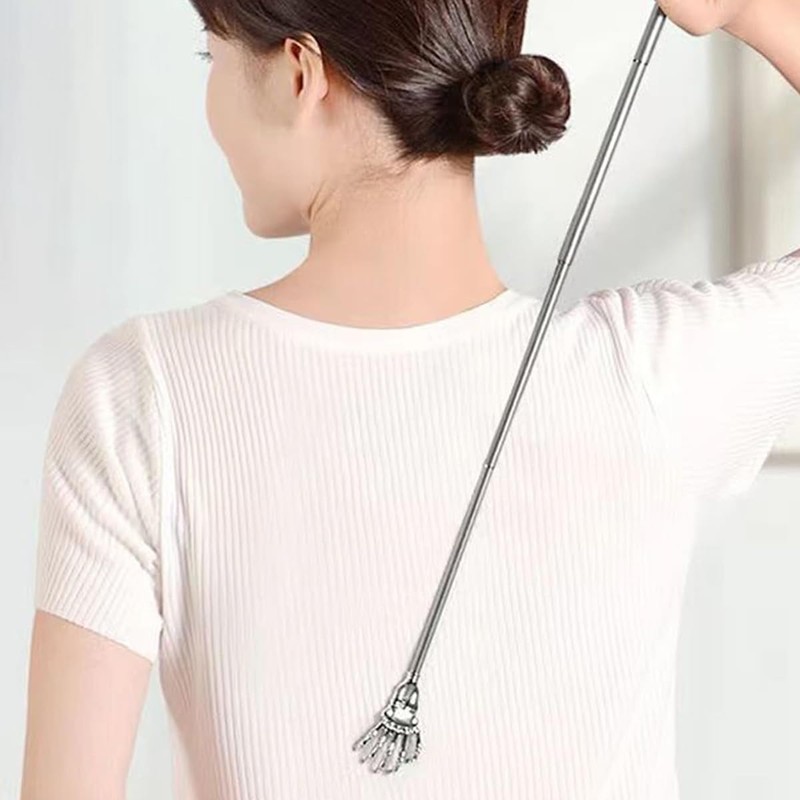 Telescopic Back Scratcher, Novelty Gifts for Men & Women, Portable