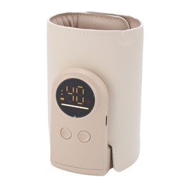 XUMIUZIY Baby Bottle Warmer, Portable Bottle Warmer with Smart Temperature Control & LED Display, Fast Heating & Constant Warming, Rechargeable Milk for Travel, Home