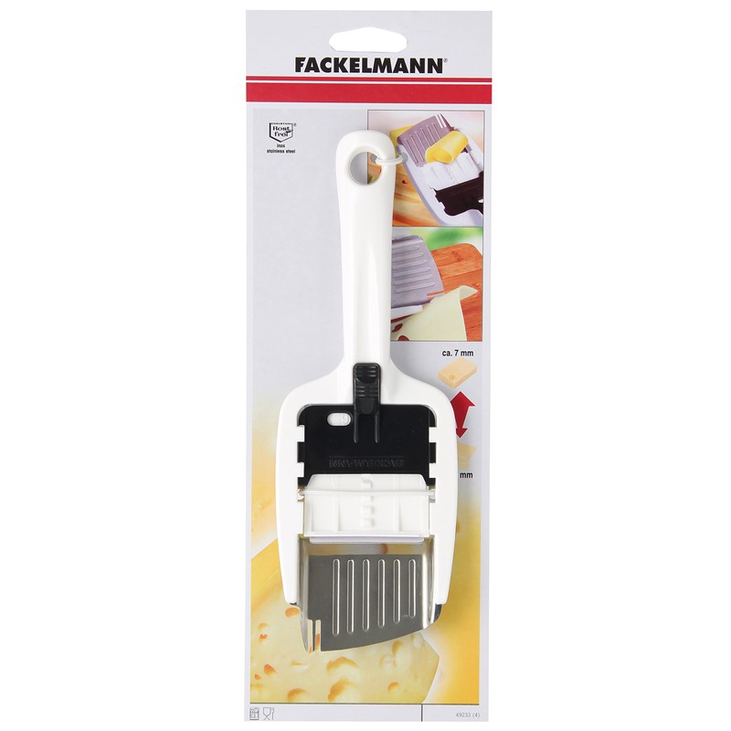 Fackelmann ARCADALINA Cheese Slicer, Stainless Steel Cheese Slicer, Parmesan Slicer