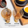BambooMN Brand Matcha Bowl Set (Includes Bowl, Rest, Tea Whisk,