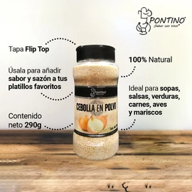 Pontino Cebolla en polvo, 290 g