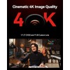 Hollyland VenusLiv Air Cámara Web 4K con IA, Encuadre Automático,