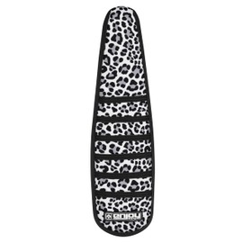 Enjoy Mfg Ribbed Seat Cover - Compatible Fit for Super73 Z-Series, Z1, ZX & Z Miami eBike - Leopard top Ribbed - #378 (Black Sides/Leopard top/Black Ribs)