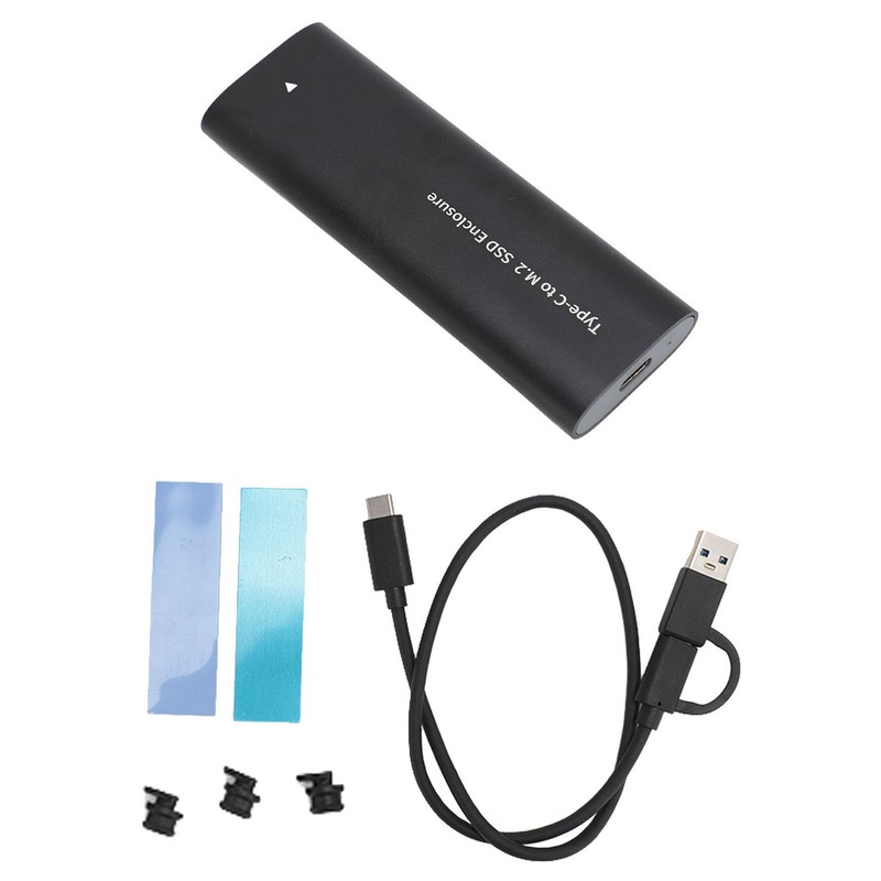 M.2 NVME SSD Hard Drive Enclosure Professional 10Gbps Plug and