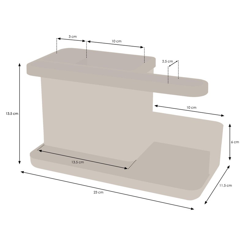 simplywire – Sink Tidy/Caddy – Kitchen Sink Organiser – Removable
