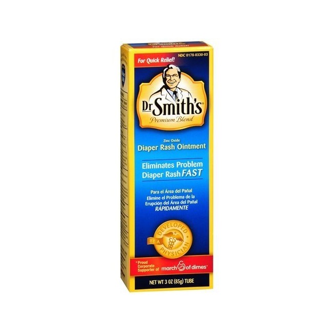 Dr. Smith's Premium Blend Diaper Ointment, 3 oz tube 3 oz (85 g)