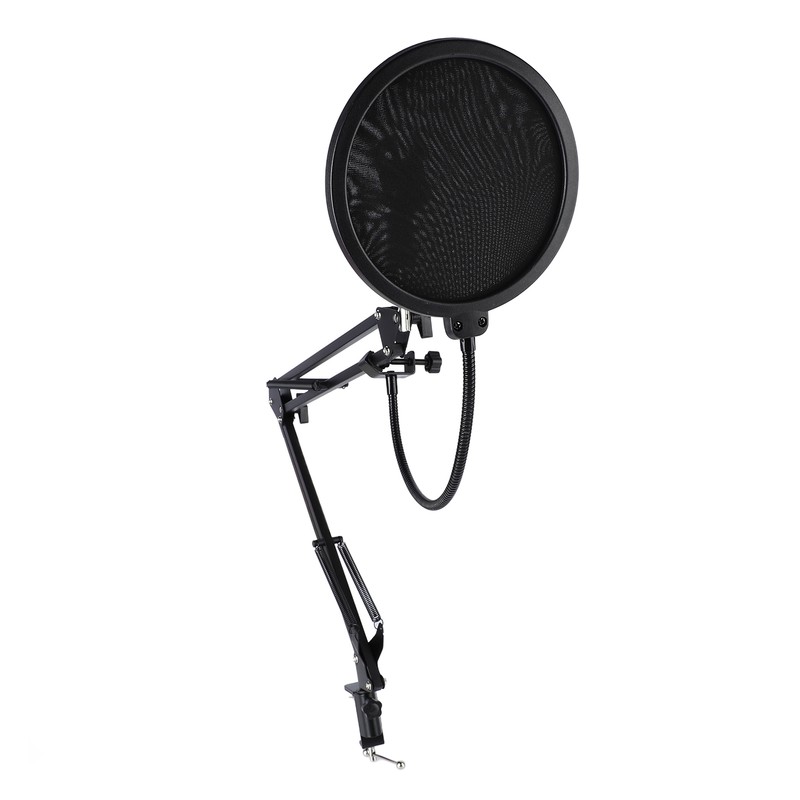 Boom Arm Microphone Adjustable Suspension Boom Rotatable Scissor Microphone Arm